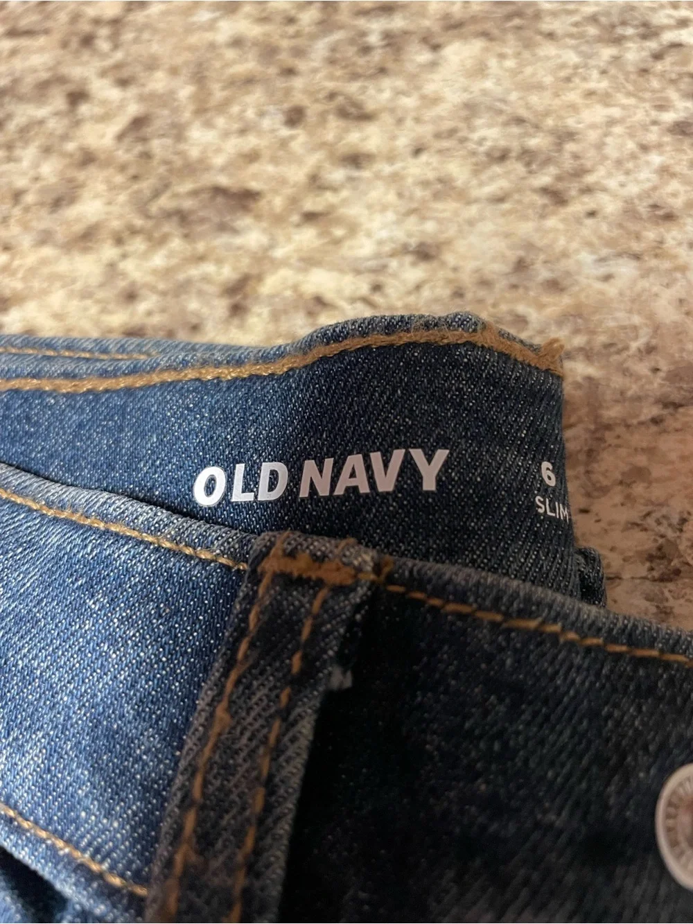 Old Navy Boys size 6 Medium and Light Blue Skinny/slim Jeans Trio